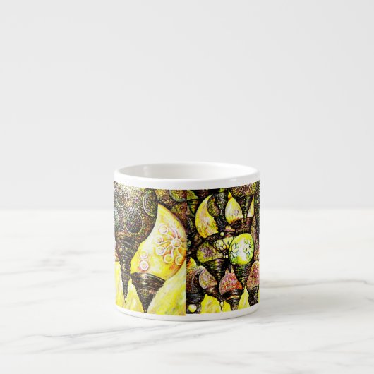 Een nog groter idee van kleur espresso kop (Voorkant)