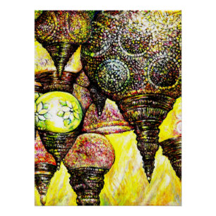 Een nog groter idee van kleur perfect poster