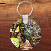 Een nog groter idee van kleur sleutelhanger (Achterkant)