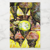 Een nog groter idee van kleur voedselcontainer etiket (Enkel label)