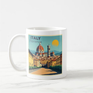 Een Nostalgische Klassieke Reisposter – Italië Flo Koffiemok