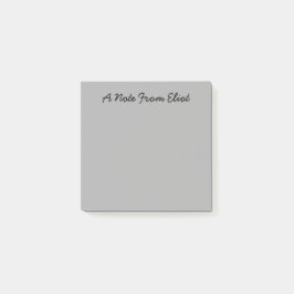 Een nota van Eliot Post-it® Notes
