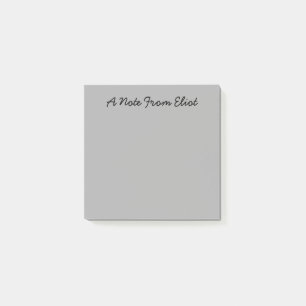Een nota van Eliot Post-it® Notes