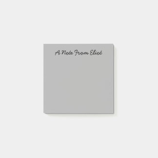 Een nota van Eliot Post-it® Notes