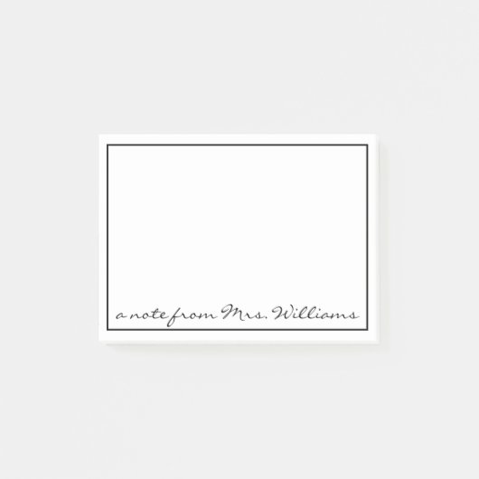 een nota van post-it® notes (Voorkant)