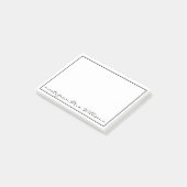 een nota van post-it® notes (Schuin)