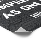 Eén notie _Ibsen - kunstmatig poster (Hoek)