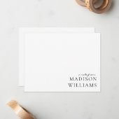 Een notitie selecteren uit Script Typography Note  Notitiekaartje (Voorkant / Achterkant in situ)