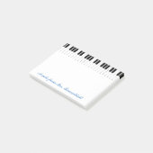 Een notitie van uw muziekleraar post-it® notes (Schuin)