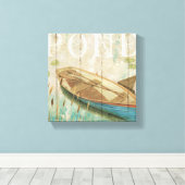 Een  obligatie canvas afdruk (Insitu (Houten vloer))