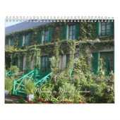 Een ochtend in de tuin van Monet Kalender (Hoes)