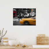 Een ochtend in New York Poster (Keuken)