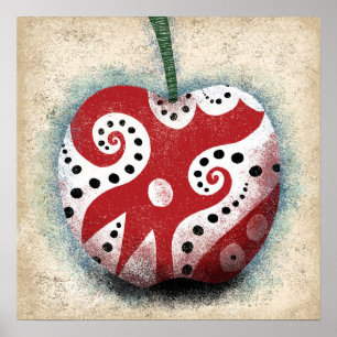 Een odd Cherry Poster Wall Art