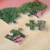 Een Oerwoud met grote vulling bedekt een baars op  Legpuzzel (Zijkant)