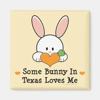 Een of ander konijn in Texas houdt van me magneet