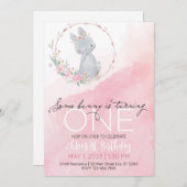 Een of ander konijn wordt er een kaart (Voorkant / Achterkant)