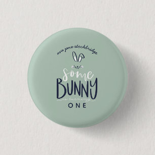 Een of andere bunny happy birthday party Button