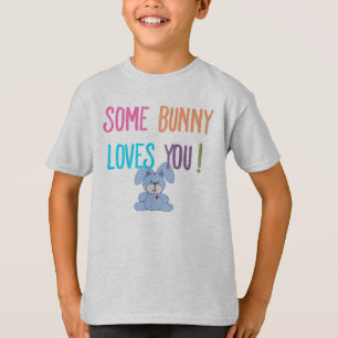 Een of andere Bunny houdt van je Kinder T-shirt