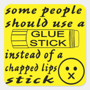 Één of andere Ppl zou een Stok van de Lijm voor Vierkante Sticker
