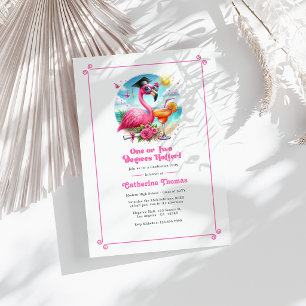 Een of twee graden heter roze flamingo gradatie kaart