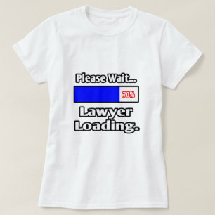 Een ogenblik geduld...Laden advocaat T-shirt
