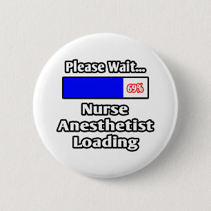 Een ogenblik geduld...Laden van verpleegkundige-an Ronde Button 5,7 Cm