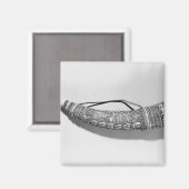 Een olifant magneet (Voorkant / Achterkant)