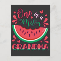Een oma-verjaardagsfeestje met watermeloen