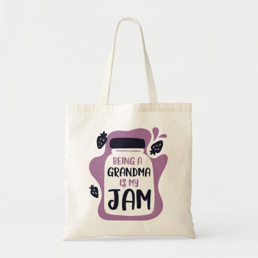 Een oma zijn is mijn jam tote bag (Voorkant)