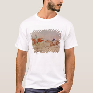 Een omheining dumpen t-shirt