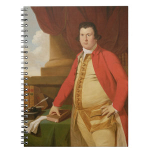 Een onbekende man, c.1764-69 (olieverf op doek) notitieboek