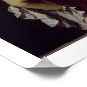 Een onbekende vrouw genaamd Peg Woffington (olie o Poster (Hoek)