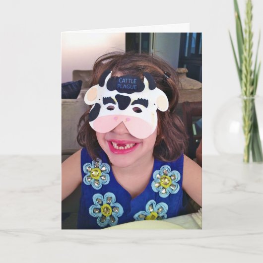 Een onbeslist Punt Feestdagen Kaart (Voorkant)