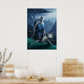 Een onbevreesde nacht marcheert verder. poster (Keuken)