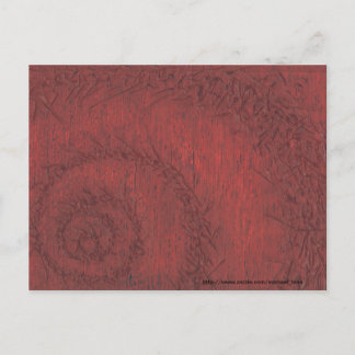 Een onderzoek in Koru no1 briefkaart