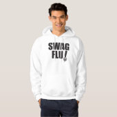 een onefelix ontwerp "Swag Flu hoodie" Hoodie (Voorkant volledig)