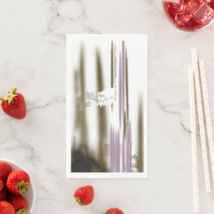 Een ongerept meer genesteld tussen besneeuwde berg servet