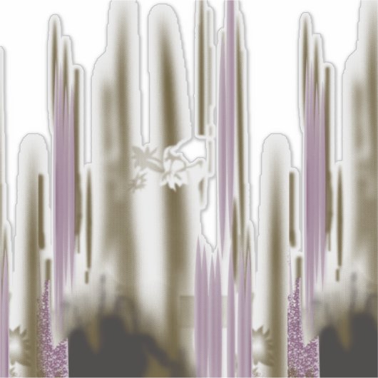 Een ongerept meer genesteld tussen besneeuwde berg sticker (Voorkant)