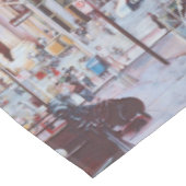 Een ontmoeten moment tafelkleed (Gekanteld)