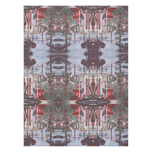 Een ontmoeten moment tafelkleed (Voorkant)