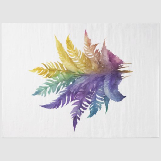 Een ontwerp 20 van de Maskerreeks van Mardi Gras Tissuepapier (Voorkant)