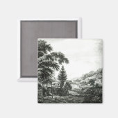 Een ontwerp om het begin en magneet (Voorkant / Achterkant)