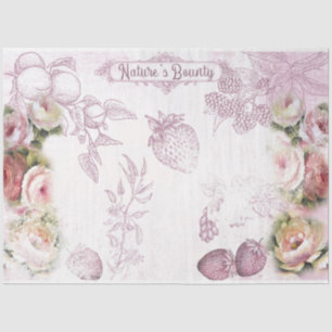 Een ontwerp uit de grafische serie Shabby 37 Tissuepapier