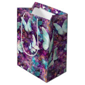 Een ontwerp uit de multifunctionele vlinderreeks 7 medium cadeauzakje (Achterkant Gekanteld)