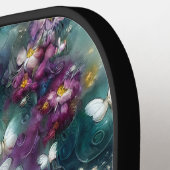 Een ontwerp uit de Mystical Butterfly-reeks 11 Pickleball Paddle (Links Detail)