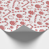 Een ontwerp van de Peppermint-specerijreeks 12 Cadeaupapier (Hoek)