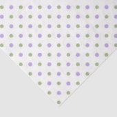 Een ontwerp van de Waterverf van de Lavender Reeks Tissuepapier (Detail)