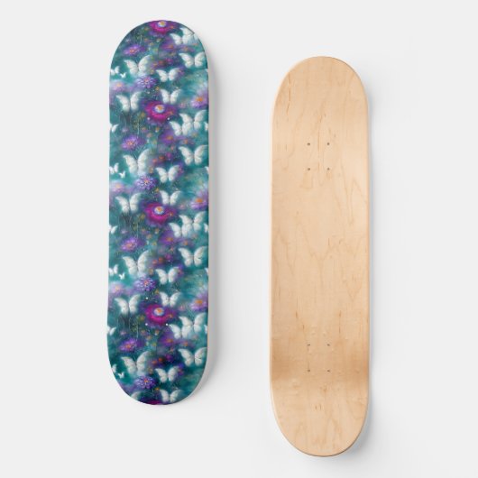 Een ontwerp voor een Mystical Butterfly-reeks 9 Skateboard (Voorkant)
