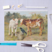 Een onverwachte gast van Herbert William Weekes Tissuepapier (Craft)