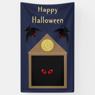 Een onvriendelijkheid van Ravens Halloween Custom Spandoek